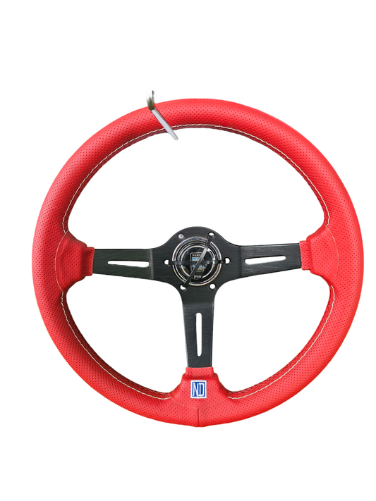 LM12 Nardi Style Deep Steering Wheel 350mm