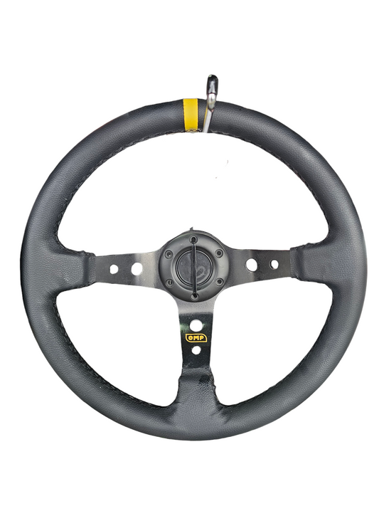 LM10 OMP Style Deep Steering Wheel 350mm