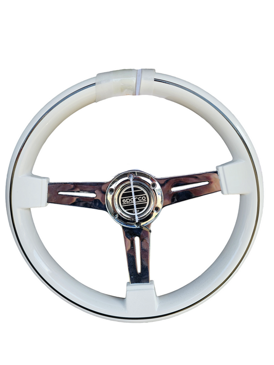 LM6 Sparco Nardi Style Steering Wheel 350mm